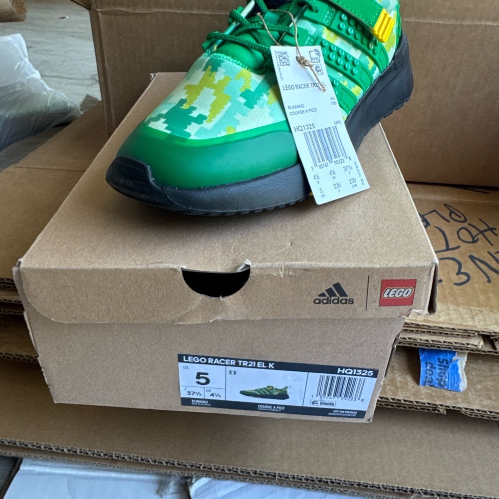 Adidas LEGO Racer TR21 Sneakers - Green and Yellow